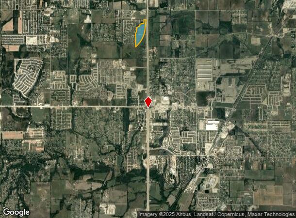  1901 S Ih 35 Rd, Red Oak, TX Parcel Map