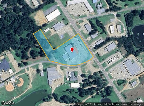 9414 Plank Rd, Clinton, LA Parcel Map