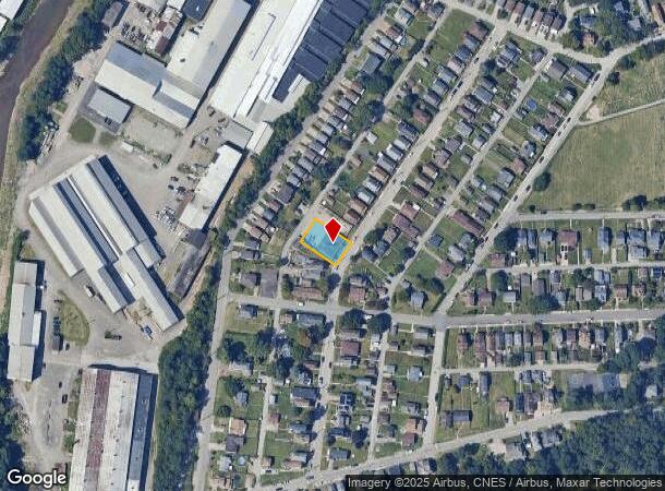  624 Orchard St, Carnegie, PA Parcel Map