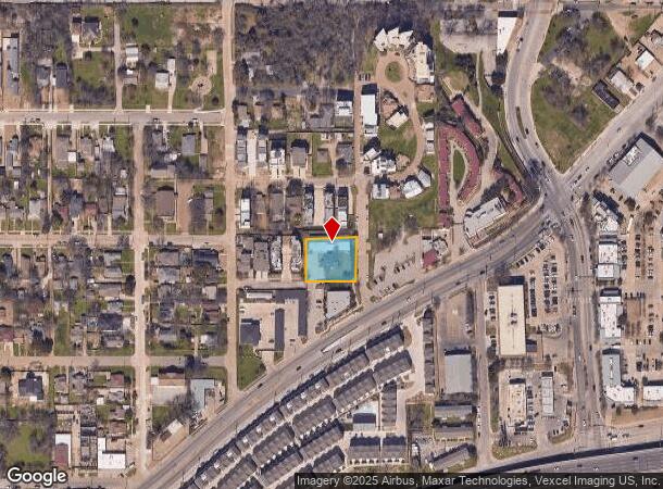  1007 Folsom St, Dallas, TX Parcel Map
