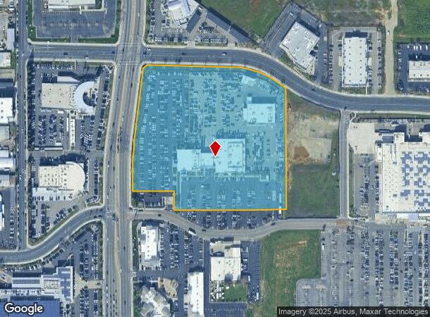  7180 N Palm Ave, Fresno, CA Parcel Map