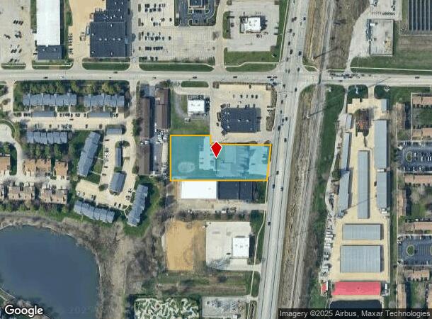  1105 N Dunlap Ave, Savoy, IL Parcel Map