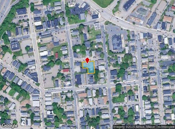  10 Clarkson St, Worcester, MA Parcel Map