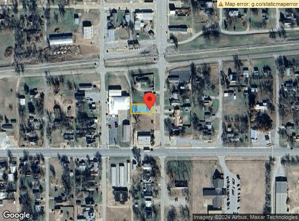  110 N Main St, Verden, OK Parcel Map