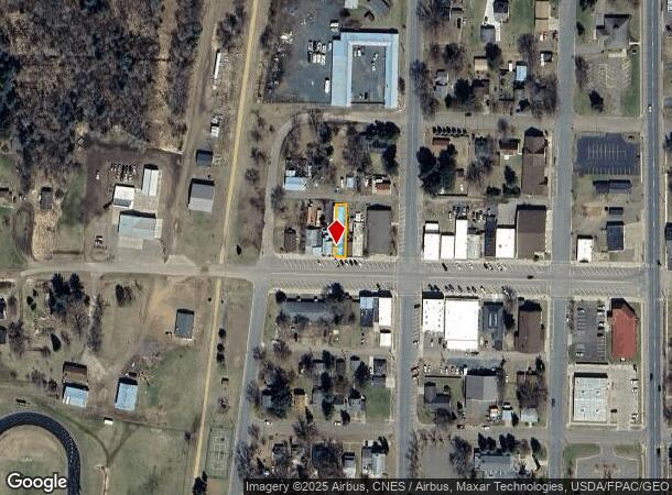  7462 Main St W, Webster, WI Parcel Map