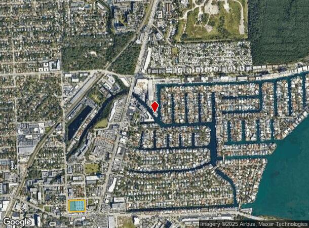  1650 Ne 124Th Ln, Miami, FL Parcel Map