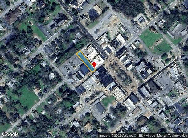  110 Trinity St, Abbeville, SC Parcel Map