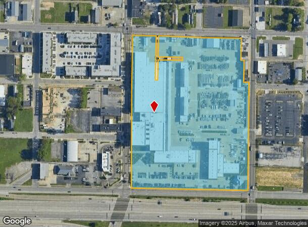 1 N Main St, Evansville, IN Parcel Map