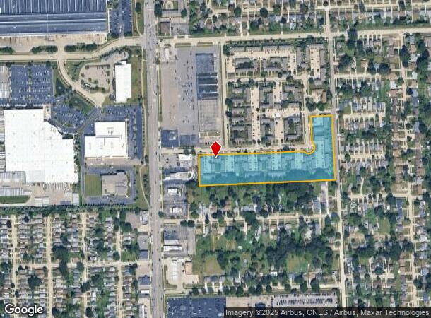 8100 Farnum Ave, Warren, MI Parcel Map