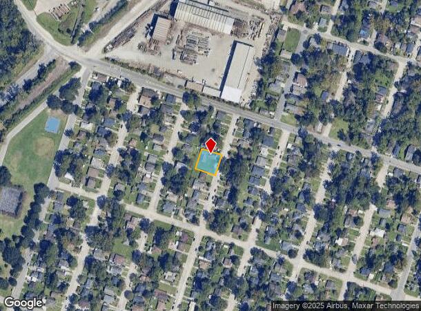  809 Porter St, Savannah, GA Parcel Map