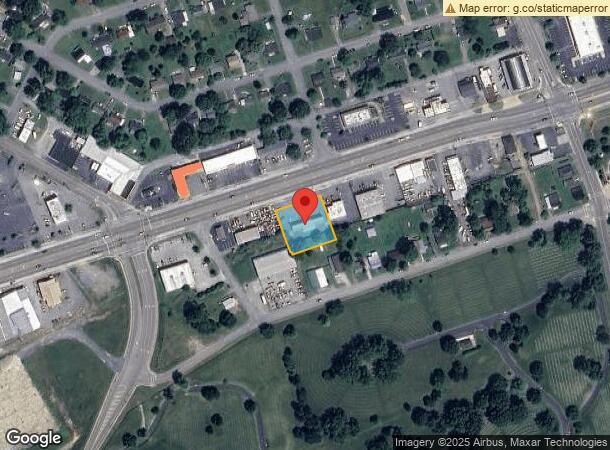  929 W Market St, Johnson City, TN Parcel Map