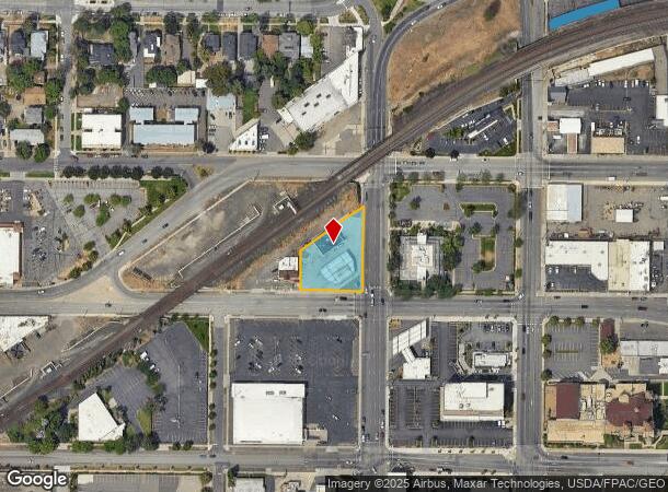 1602 W 3Rd Ave, Spokane, WA Parcel Map
