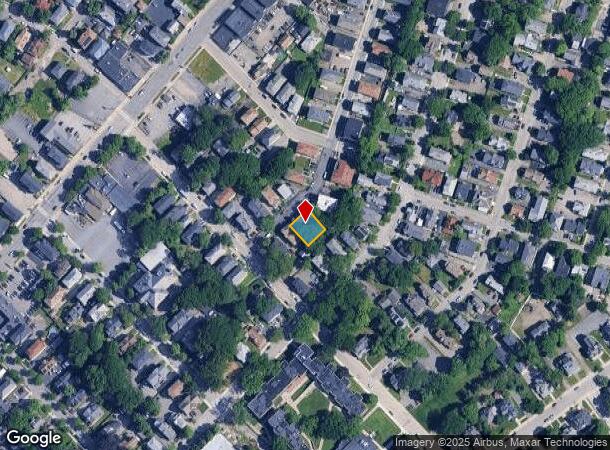  217 Dewey St, Worcester, MA Parcel Map