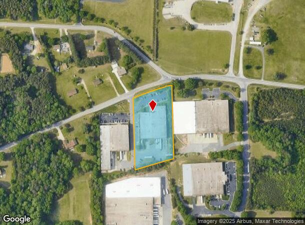  8007 National Service Rd, Colfax, NC Parcel Map