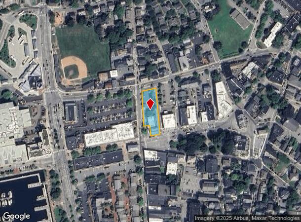  8 Washington Sq, Newport, RI Parcel Map