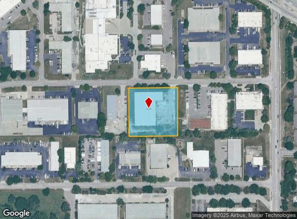  13711 W 107Th St, Lenexa, KS Parcel Map