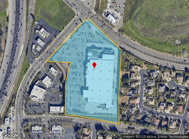 3400 N Texas St, Fairfield, CA Parcel Map