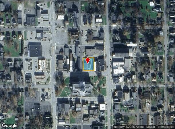 127 N Diamond St, Mercer, PA Parcel Map