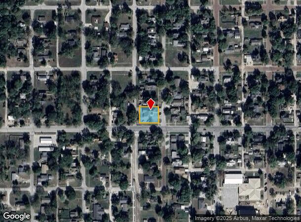 524 S Lowman St, Fort Scott, KS Parcel Map