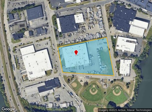  282 Niantic Ave, Providence, RI Parcel Map