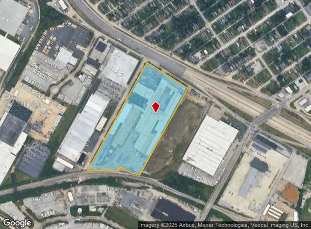 5400 Bircher Blvd, Saint Louis, MO Parcel Map