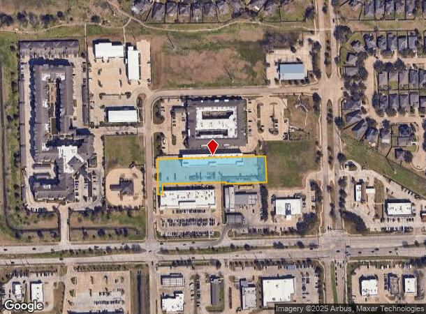 2941 Broadway Bend Dr, Pearland, TX Parcel Map