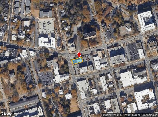 269 W Dougherty St, Athens, GA Parcel Map