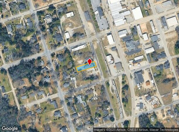  110 S Cleveland St, Kershaw, SC Parcel Map