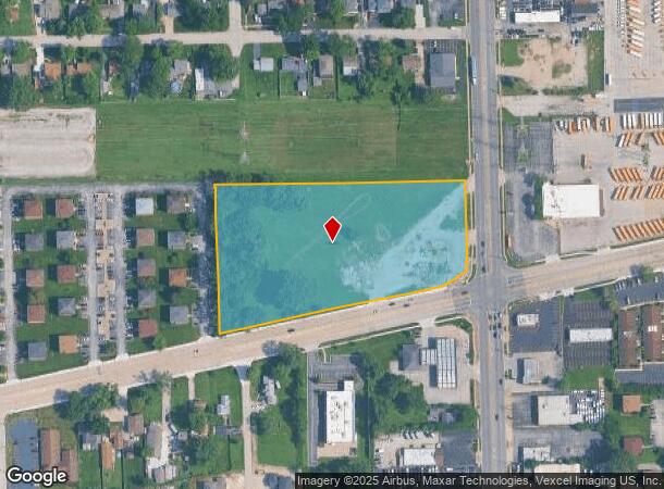  13960 Cicero Ave, Crestwood, IL Parcel Map