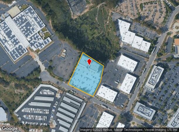  10920 Via Frontera, San Diego, CA Parcel Map