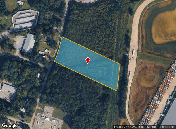  133 Blow Flats Rd, Williamsburg, VA Parcel Map