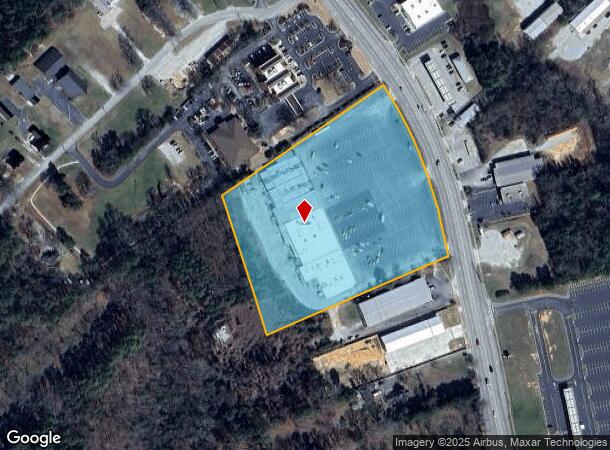 890 Elbert St, Elberton, GA Parcel Map
