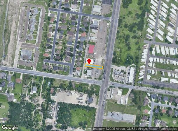  2506 S Cage Blvd, Pharr, TX Parcel Map