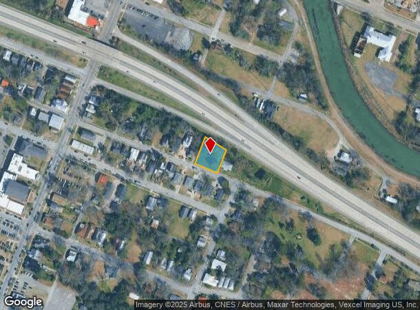 1711 Hicks St, Augusta, GA Parcel Map