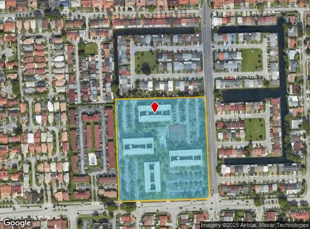  10255 Sw 24Th St, Miami, FL Parcel Map