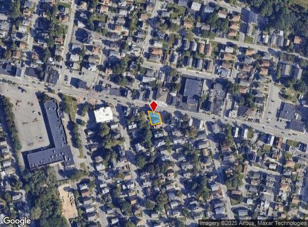  488 Hartford Ave, Providence, RI Parcel Map
