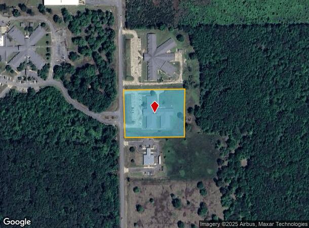  7001 S Hazel St, Pine Bluff, AR Parcel Map