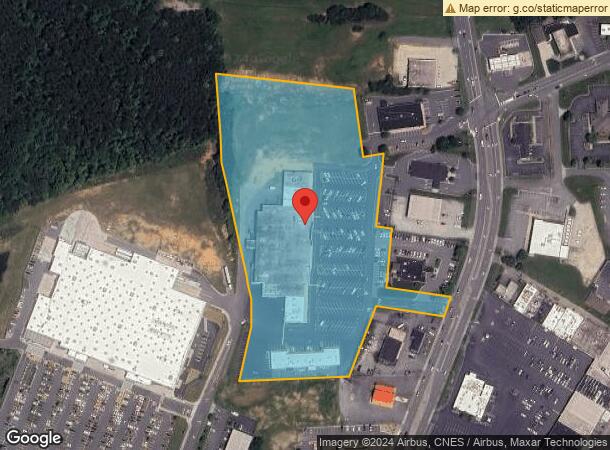  614 S Main St, King, NC Parcel Map