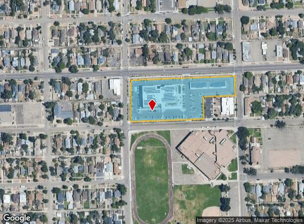 1301 E 7Th St, Pueblo, CO Parcel Map