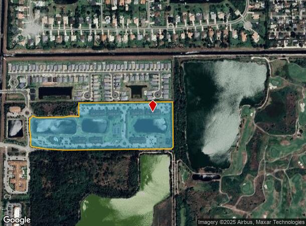  9855 Herons Nest Ct, Lake Worth, FL Parcel Map