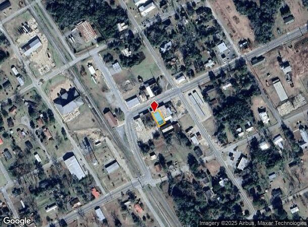 2046 E Depot St, Meigs, GA Parcel Map