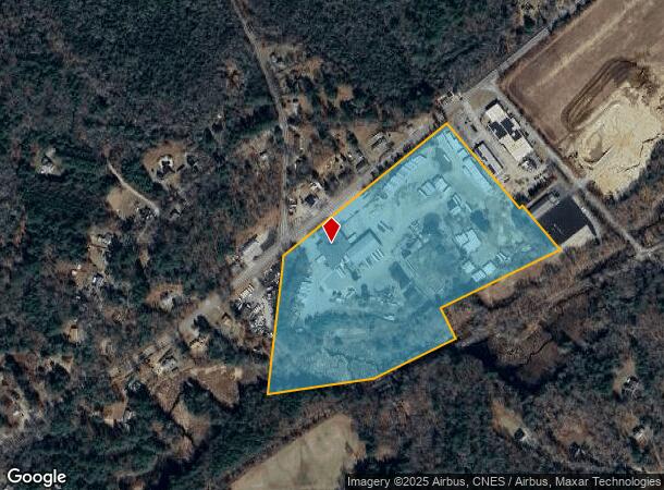  1414 Norwich Rd, Plainfield, CT Parcel Map