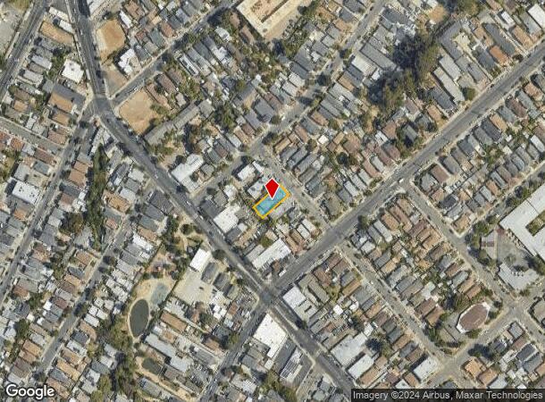  3709 San Juan St, Oakland, CA Parcel Map