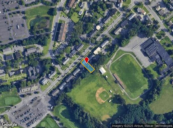  208 Jackson Ave, Schenectady, NY Parcel Map