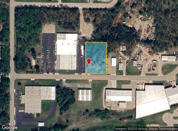  164 Evergreen Rd, Oconto, WI Parcel Map