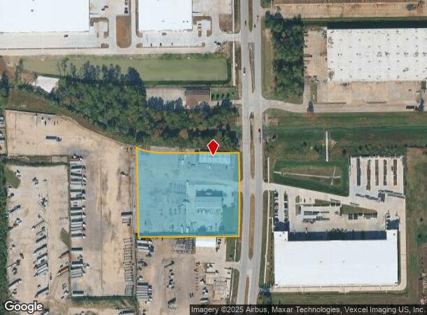 6415 Mesa Dr, Houston, TX Parcel Map