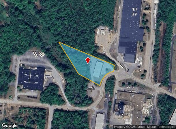  55 Industrial Park Dr, Franklin, NH Parcel Map