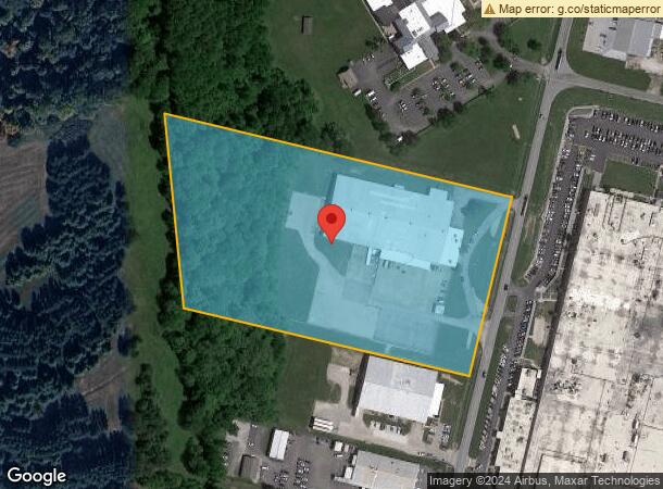  838 Industrial Dr, Owensboro, KY Parcel Map