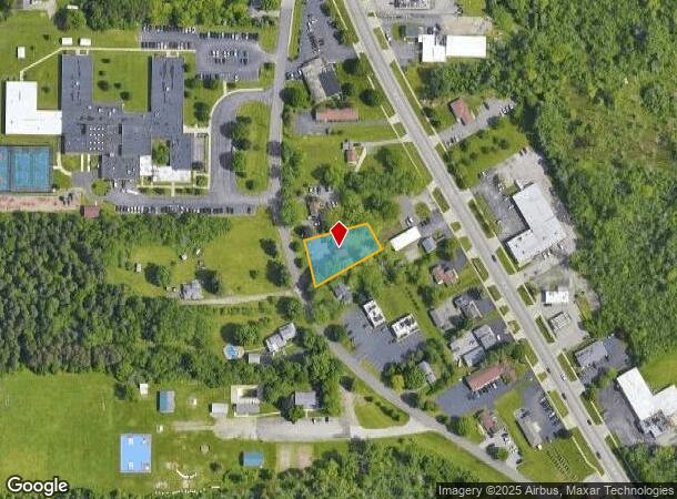  3605 Eggert Rd, Orchard Park, NY Parcel Map