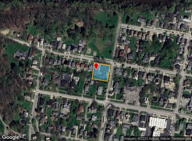  1501 Elk St, Franklin, PA Parcel Map